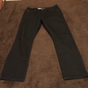 SOLD! SOLD! Tommy Hilfiger Classic straight black jean 36x32